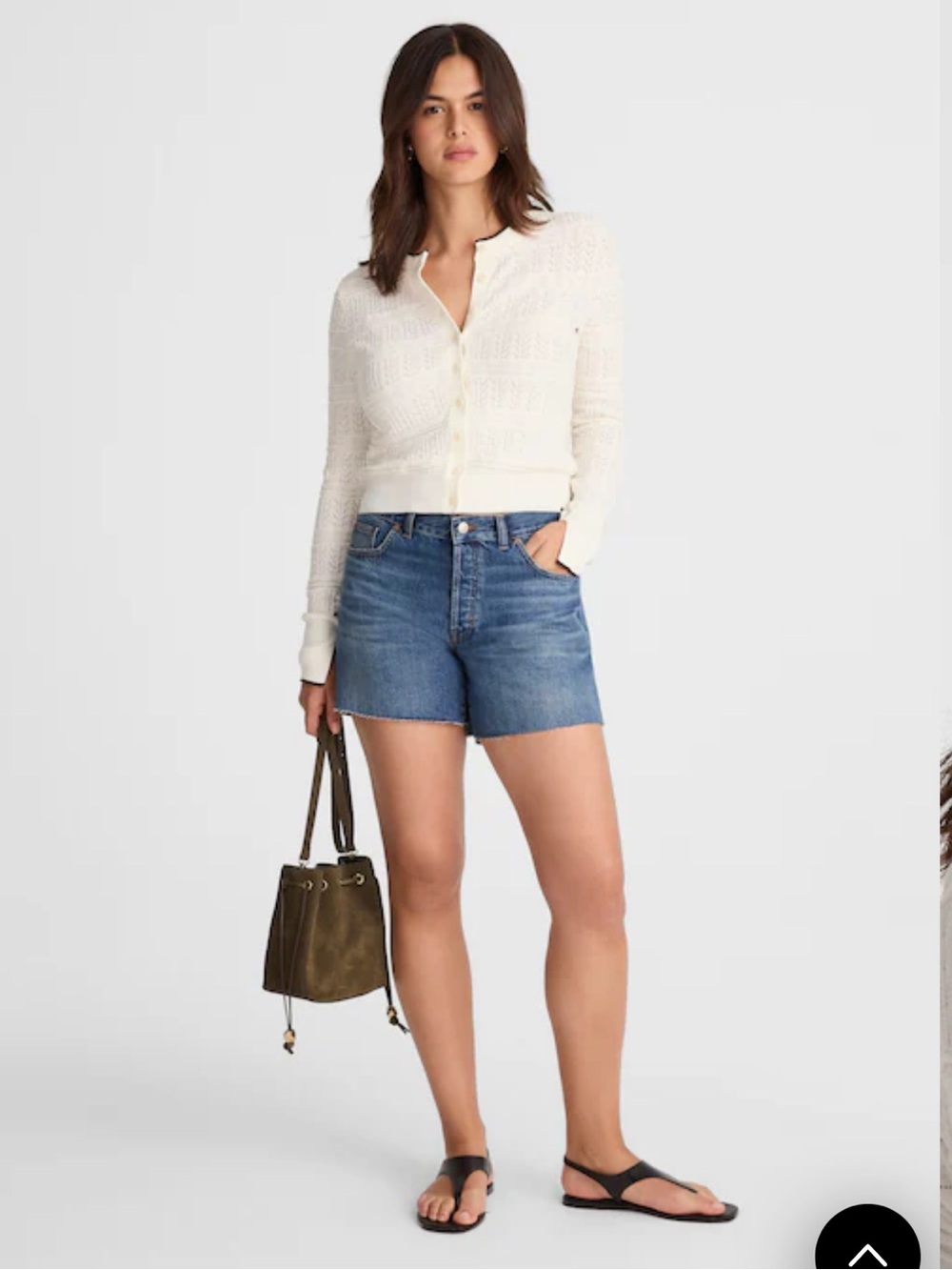 NWT Madewell Pointelle-Stitch Cardigan